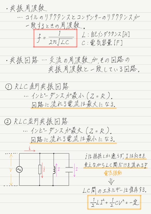 共振回路と電気振動 高校物理をあきらめる前に 高校物理をあきらめる前に